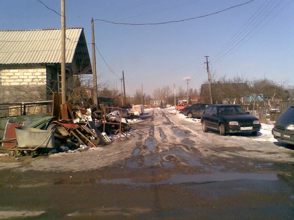 Ивангород, ул.Новая (апрель 2009г)