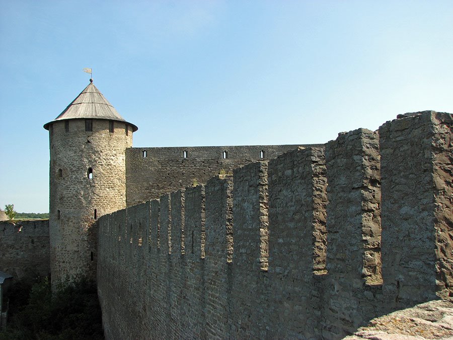 Ivangorod fortress.