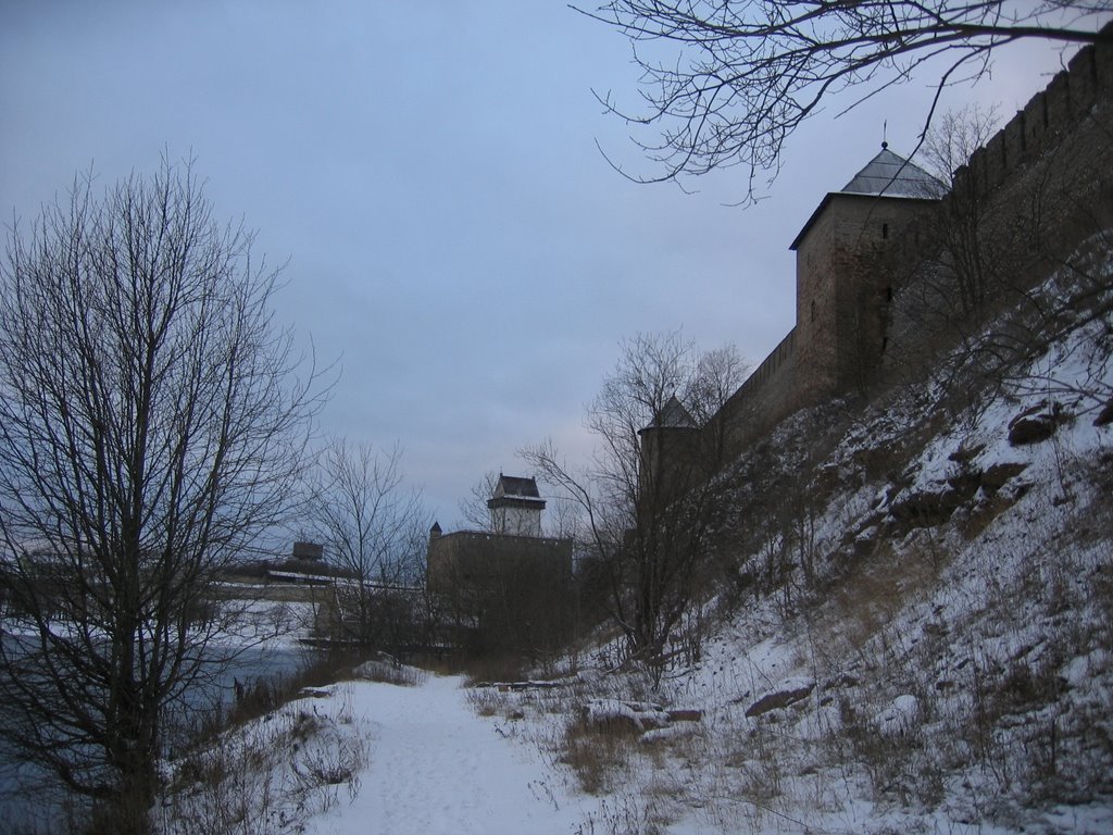 Ivangorod. German tower