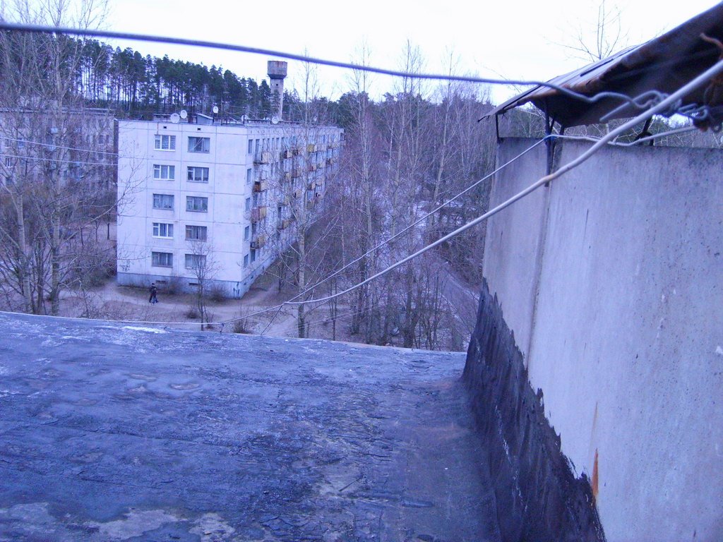 ул. Песчаная - Вид с крыши