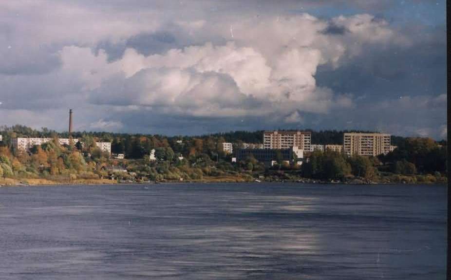 Вид на город