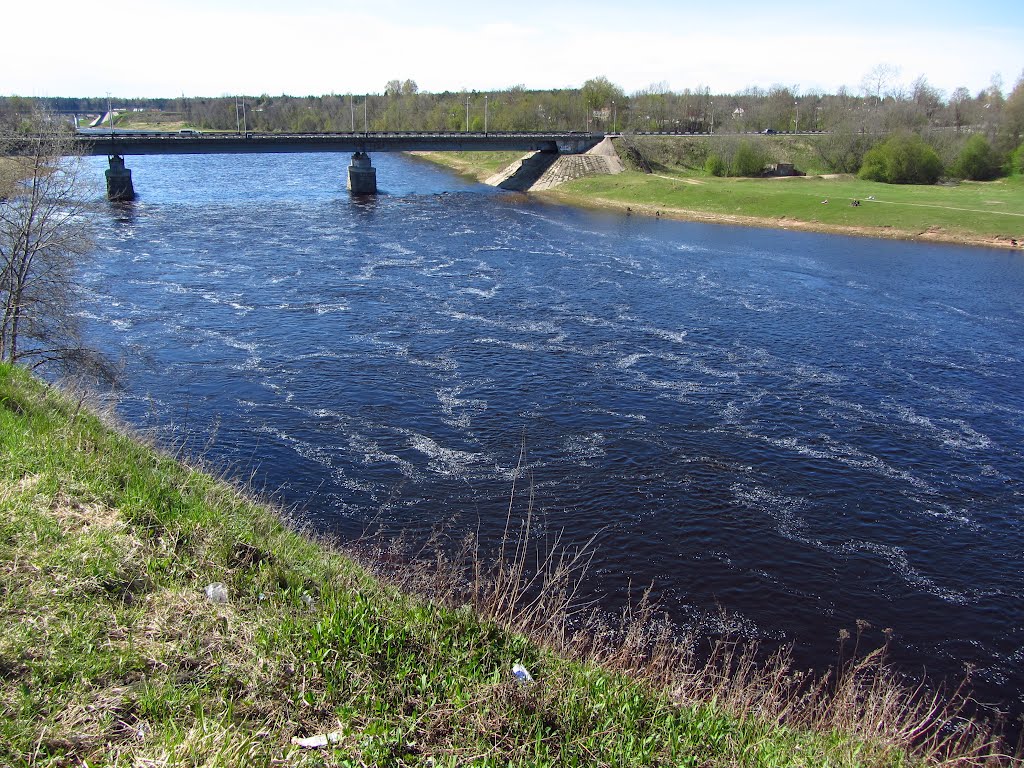 Кингисепп. Река Луга/ Kingisepp. Russia. The river Luga