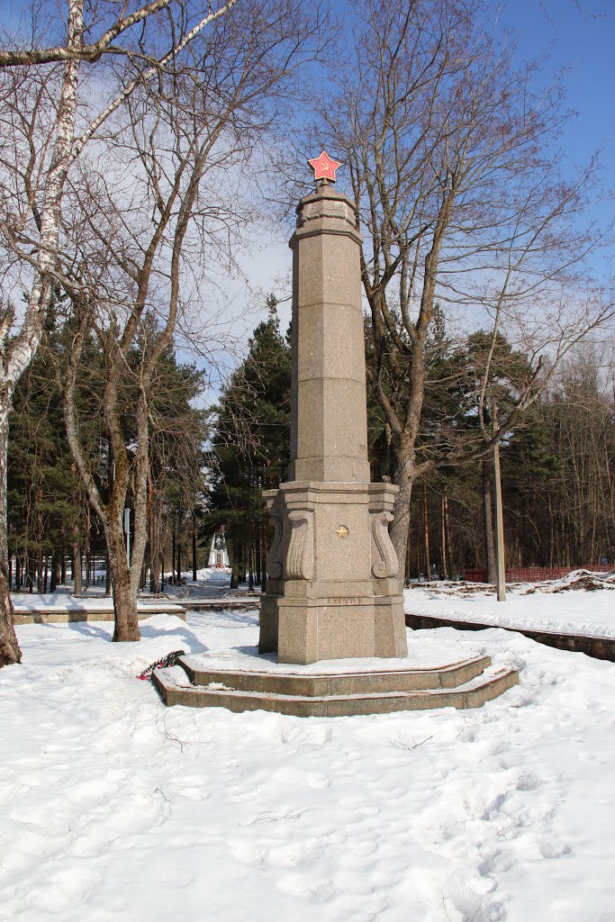 Памятник воинам 8-го эстонского гвардейского корпуса