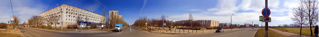 Кириши . Волховская набережная. SHURENS.