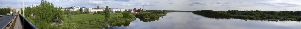 А за речкой - городок . SHURENS.