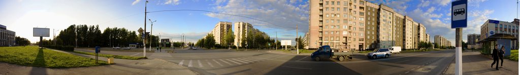 пр.Героев и ул Строителей. SHURENS.