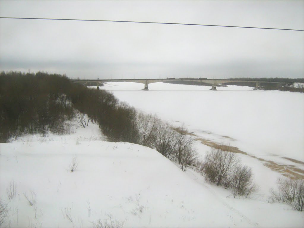 Волхов зимой