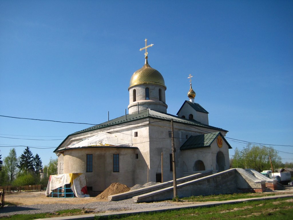 Church under construction