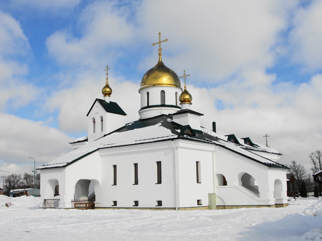Церковь Святителя Николая Чудотворца. г. Колпино