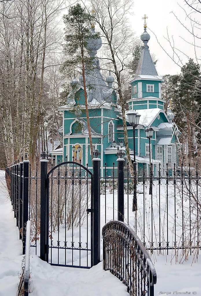 САНКТ-ПЕТЕРБУРГ (Лисий нос). Церковь святого благоверного князя Владимира. / Saint Petersburg. Church of the Holy Prince Vladimir.