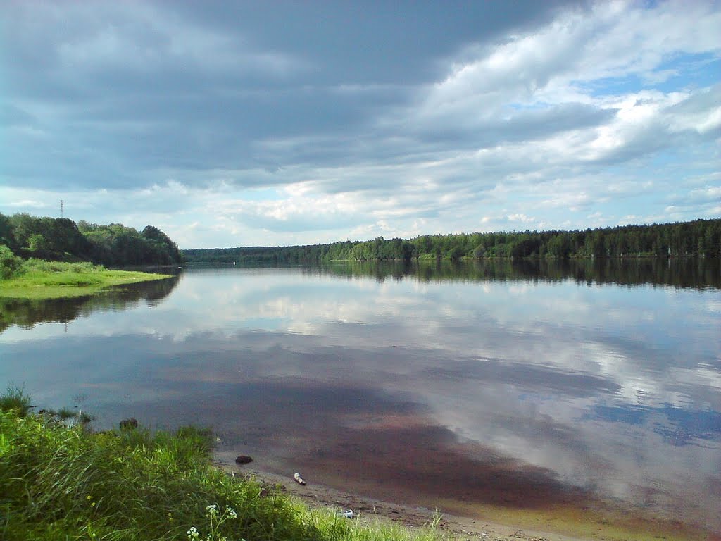 Река Свирь в Лодейном Поле