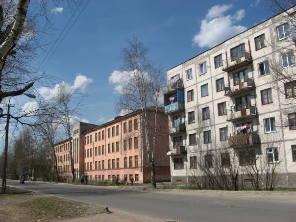 У школы