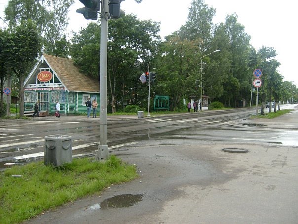 Перекрёсток Ленина и Карла Маркса