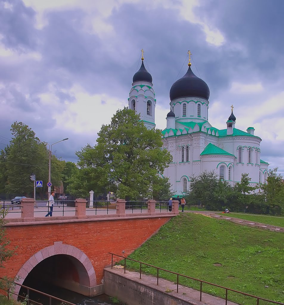 Ораниенбаум. Собор Архангела Михаила. Oranienbaum. A cathedral of Archangel Michael.