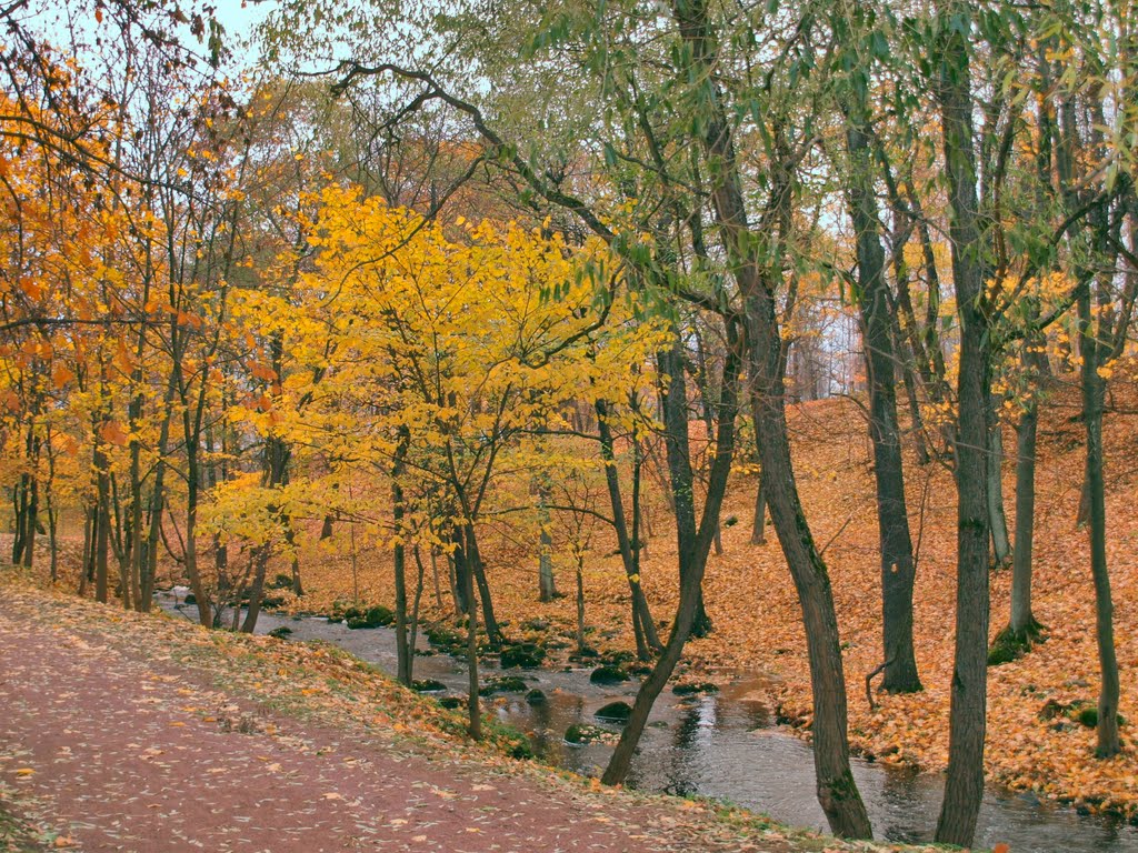 Осень в Ораниенбауме. Autumn in Oranienbaum.
