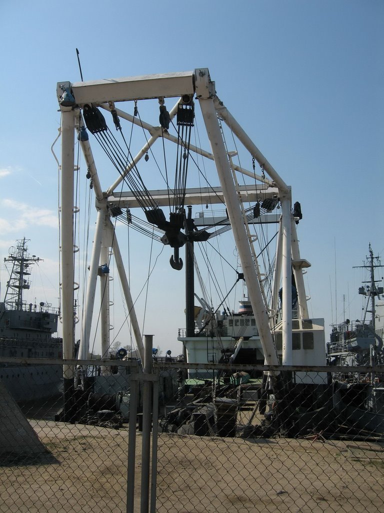Ship in Lomonosov dock