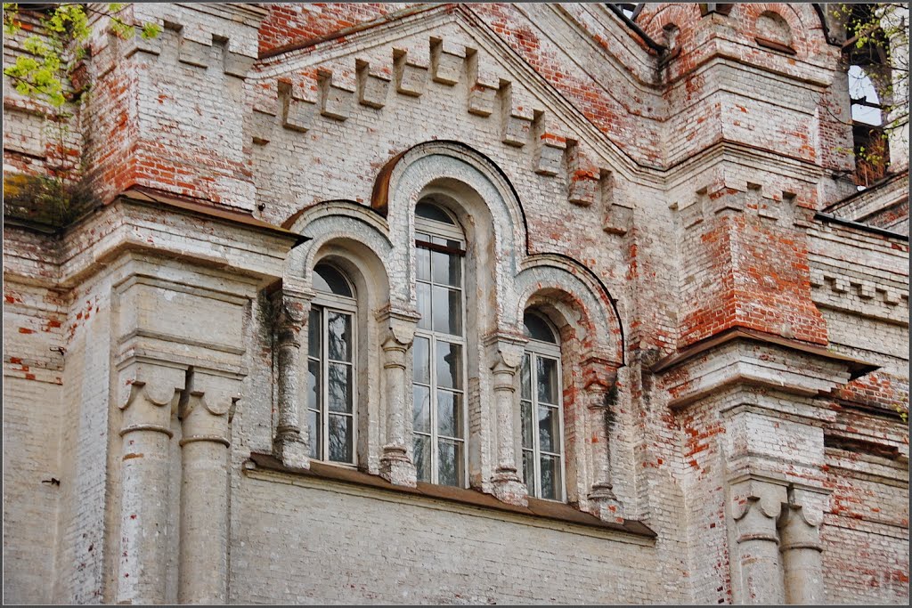 Луга. Окна храма