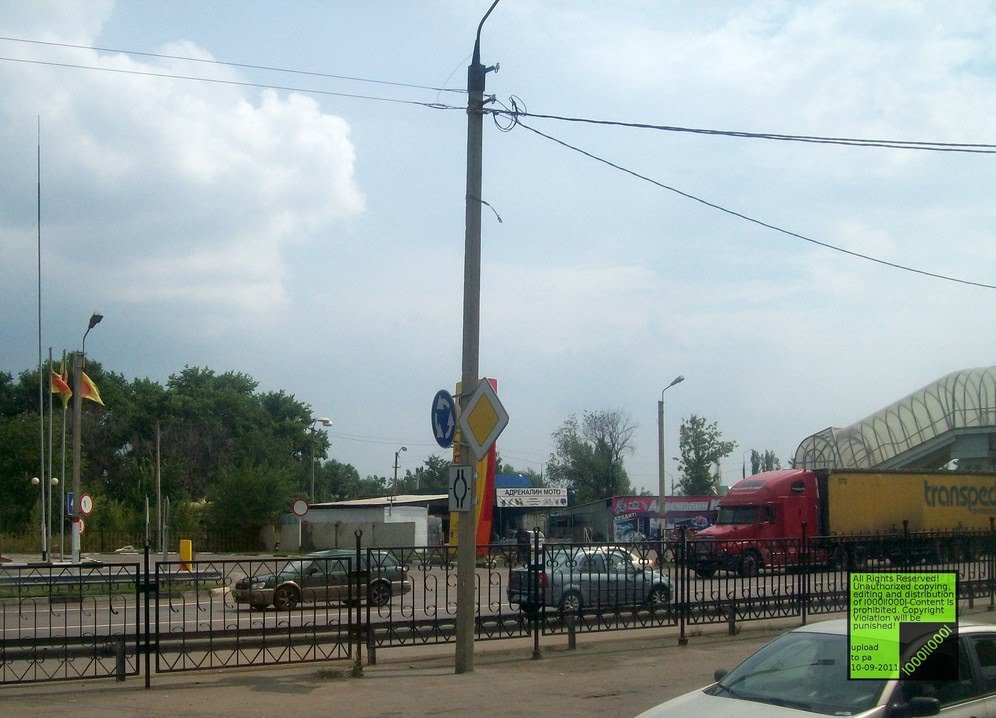 ~ 872/671 км, трасса м4, Павловск - Автостанция (8-2011)