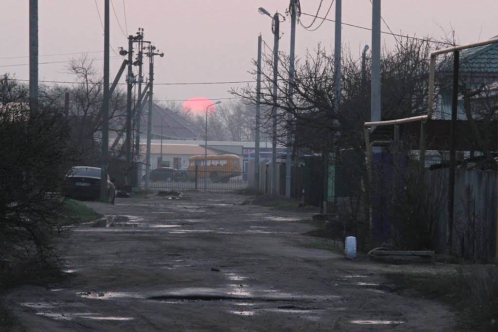 Павловск Рассвет над новым рынком
