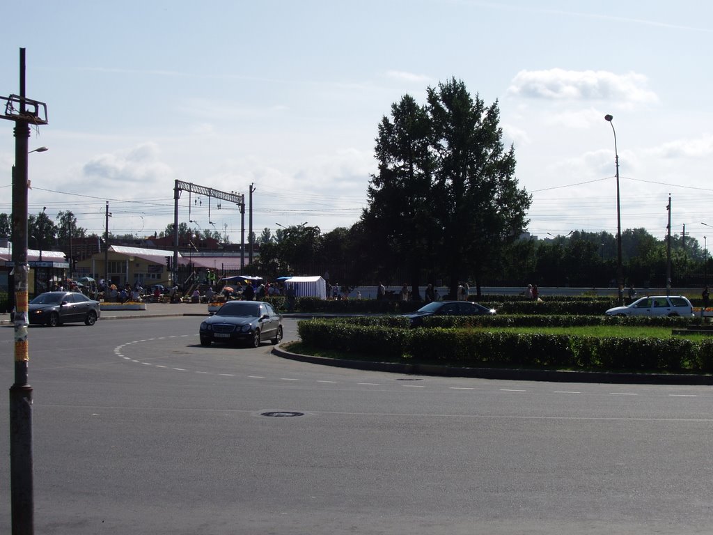 Вид на пл. Старый Петергоф