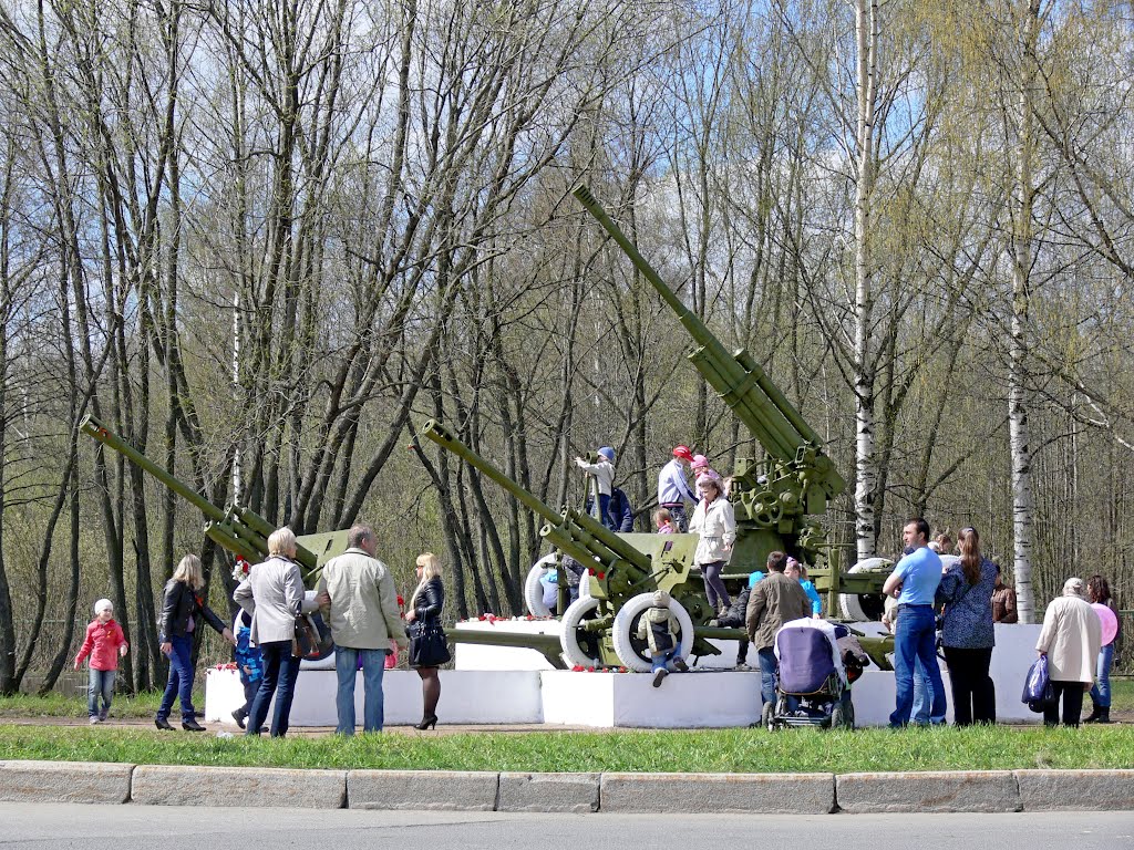 Рубеж обороны Ораниенбаумского плацдарма 9 мая 2012 года