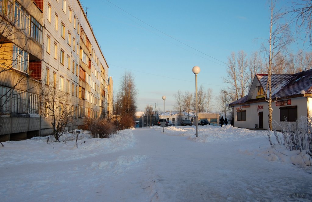 Подпорожье. Улица Пионерская