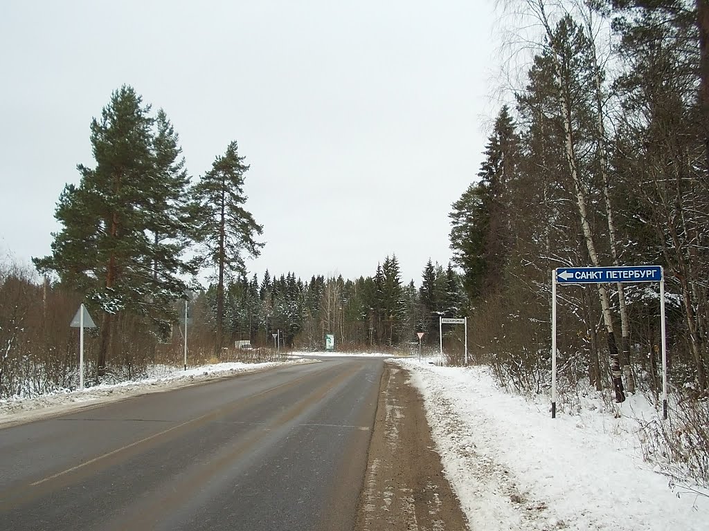 У развилки