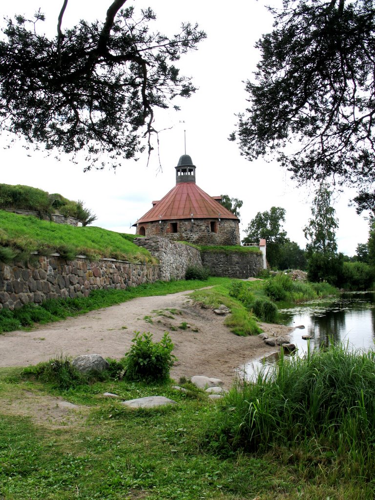 Приозерск. Крепость музей Корелы. Июль 2008 года.