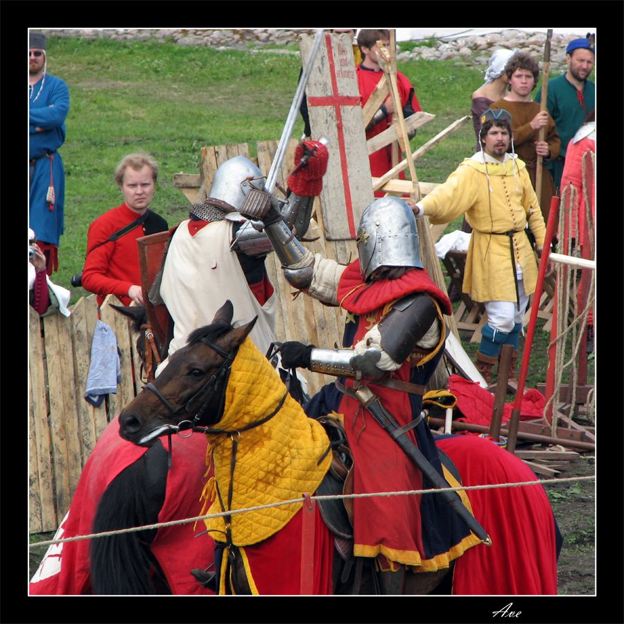 Priozersk. Knightly tournament.