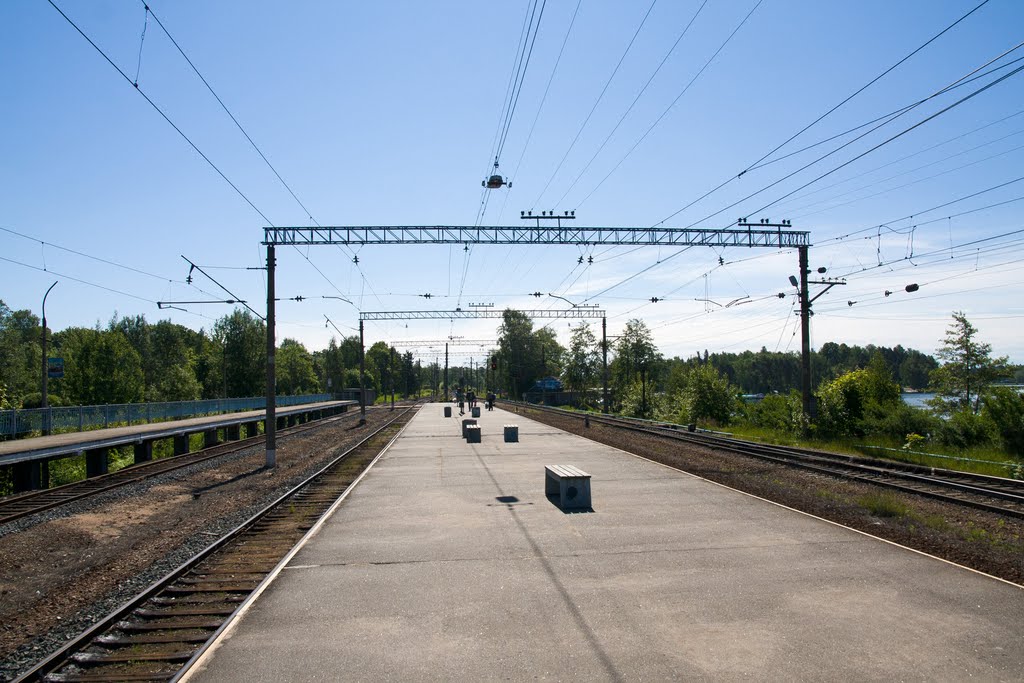Платформа. Приозерск.