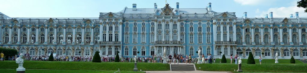 Barroco imperial ruso, el palacio de Catalina