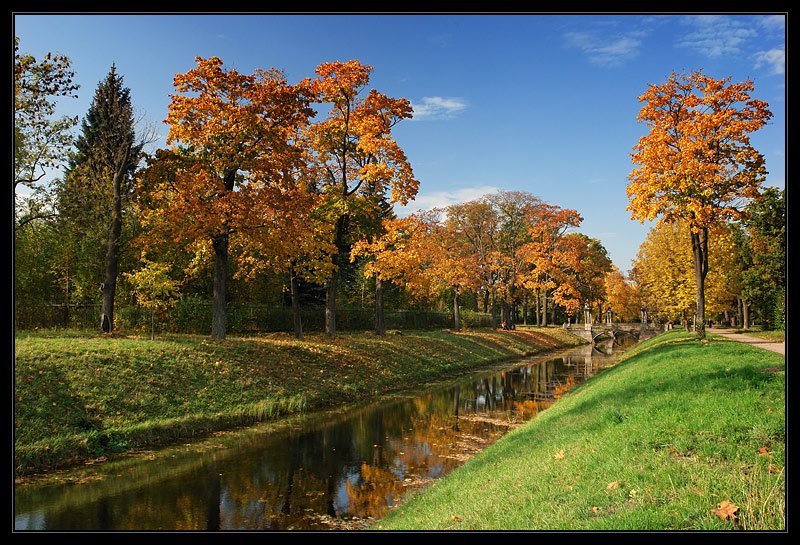 Tsarskoje Selo. Alexandrovsky park