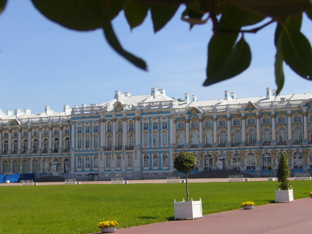 Pushkin - Katharinenpalast - Hauptgebäude -