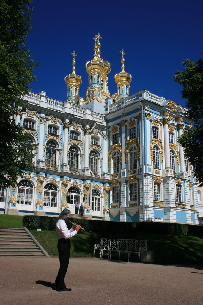 Carskie Siolo, Puszkin, Petersburg, Palac Katarzyny