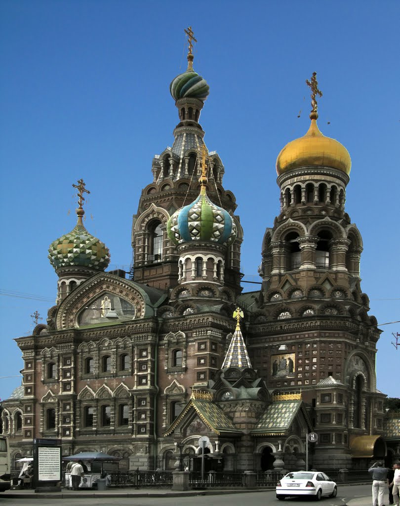 Храм Спаса на Крови. Temple "Savior on the Spilled Blood".