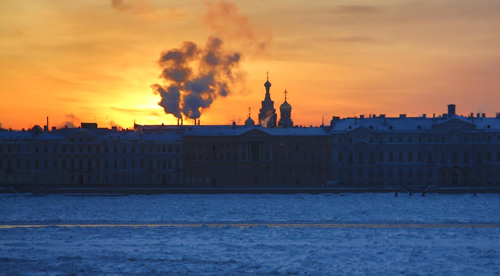 Frosty sunrise