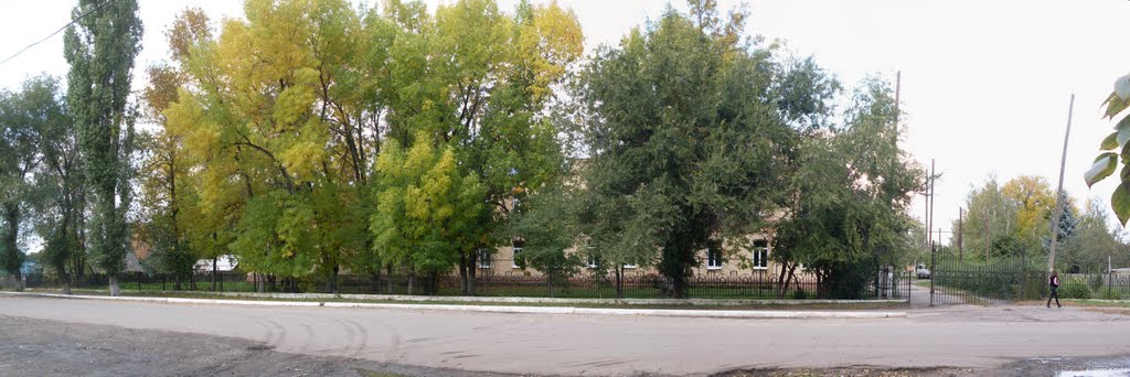 Вид на Аркадакскую ЦРБ