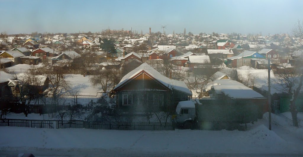 Вид на город