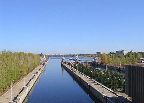 Шлюзы в Балаково