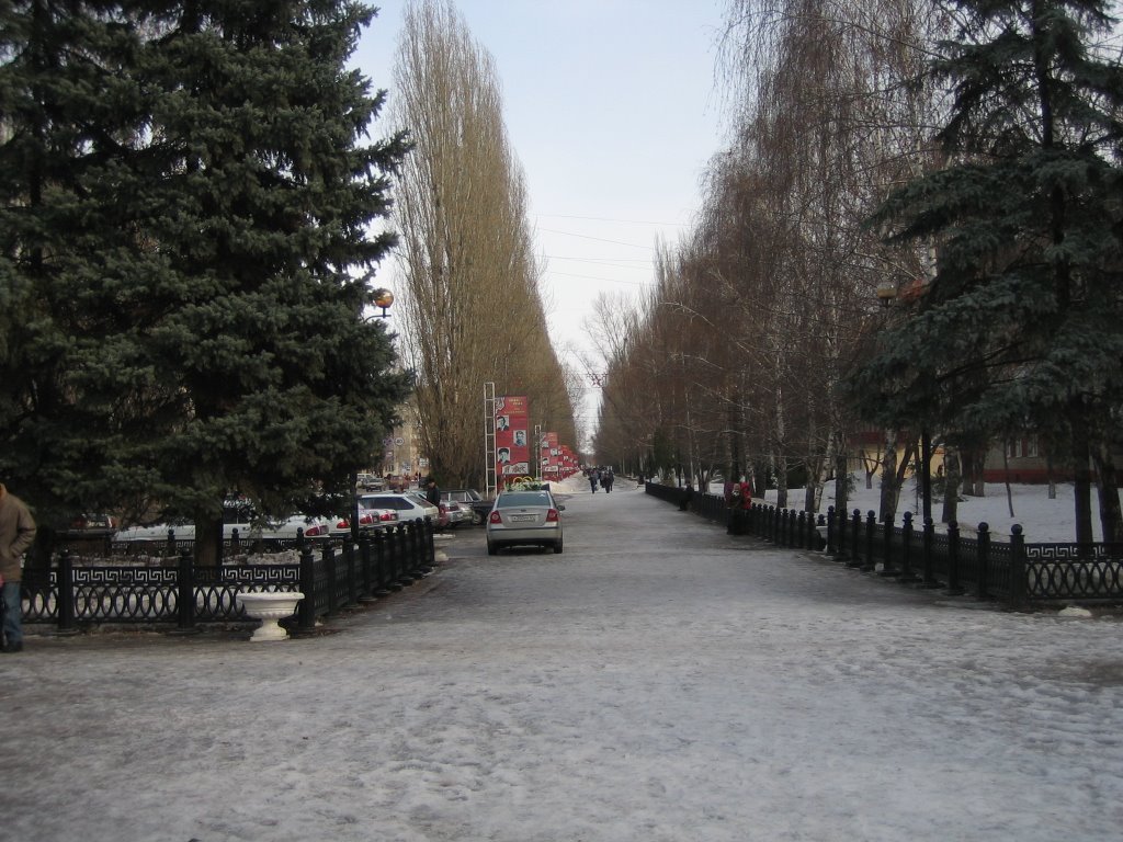 Аллея героев, ул.Факел Социализма
