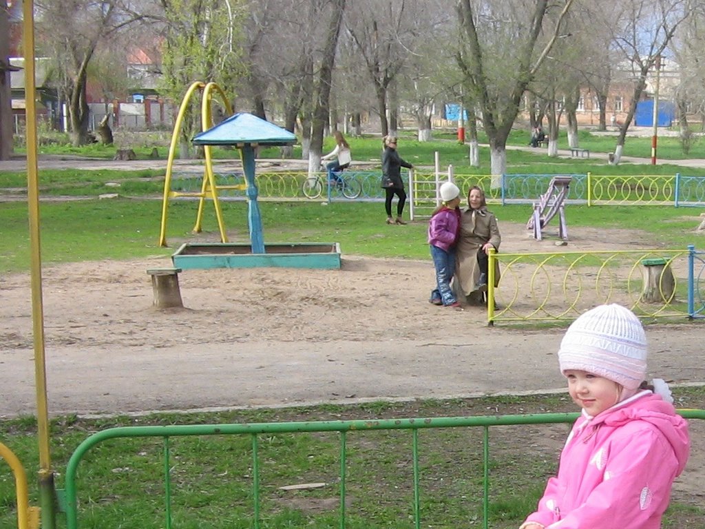 в детском парке