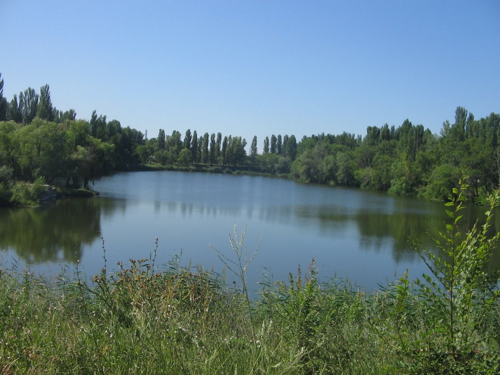 озеро в б/г