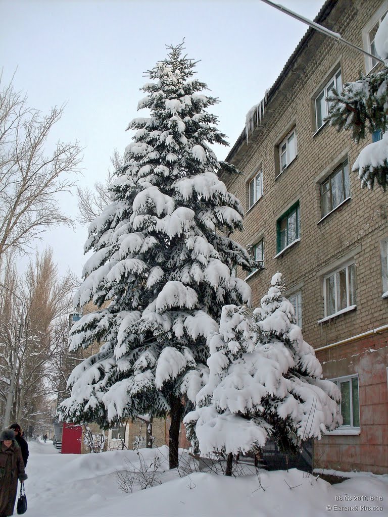 Ул. Карла Маркса. После снегопада.