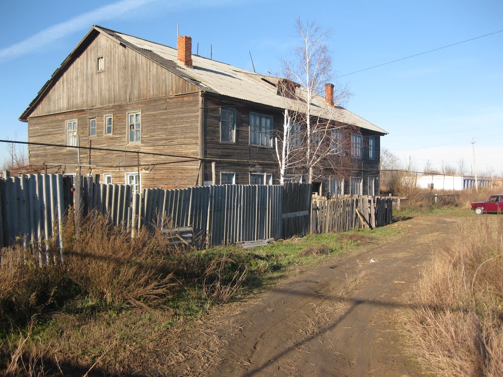 Старый барак.