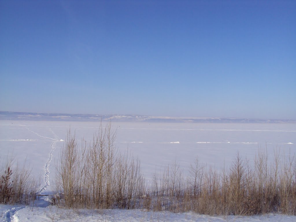 Волга в январе