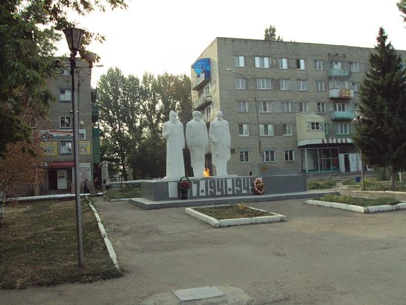 памятник на ул. Советской