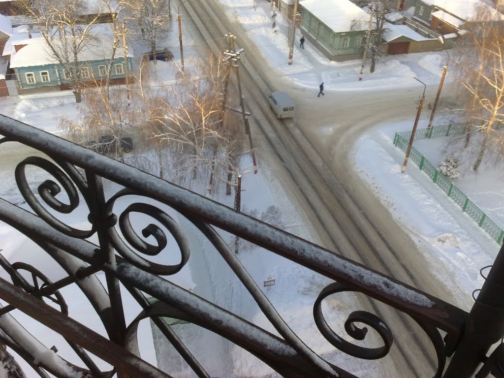 Петровск.Вид с каланчи.