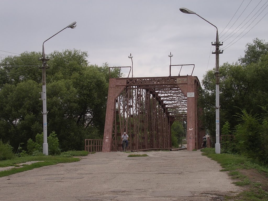Железный мост через реку Медведица