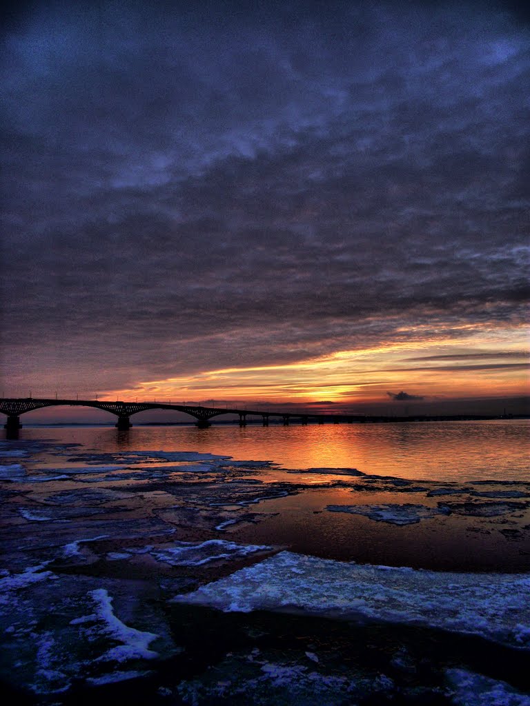 Cold sunrise