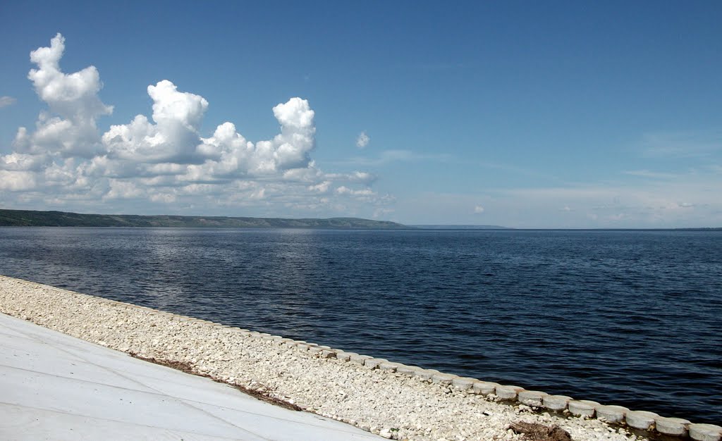Саратовское водохранилище в Хвалынске
